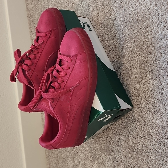 PUMA Suede Classic Ice Mix Jr, pre-owned - Picture 6 of 9